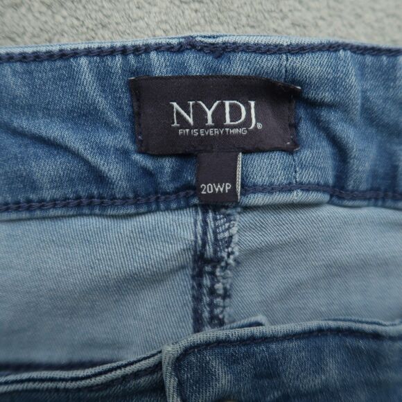 Not Your Daughters Jeans NYDJ Women's 20WP High-Rise Marilyn Straight 22" Inseam - Picture 9 of 16